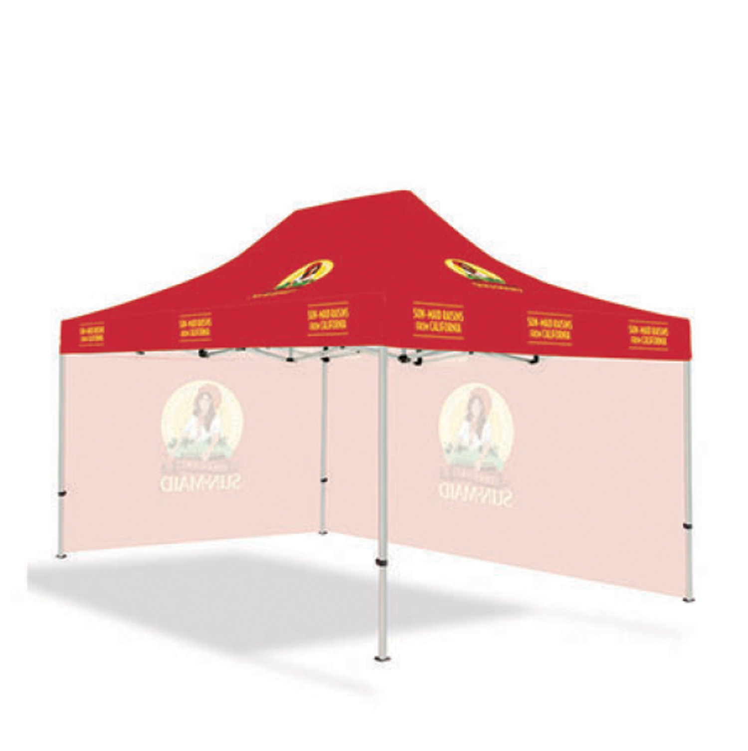 Eventtält med egent tryck-4,5m