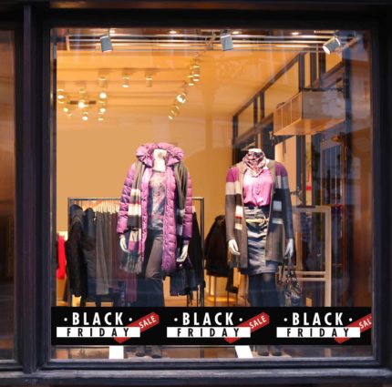 Dekor på rulle till skyltfönster