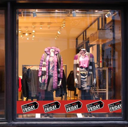 Dekor på rulle till skyltfönster