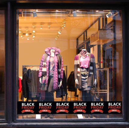 Dekor på rulle till skyltfönster