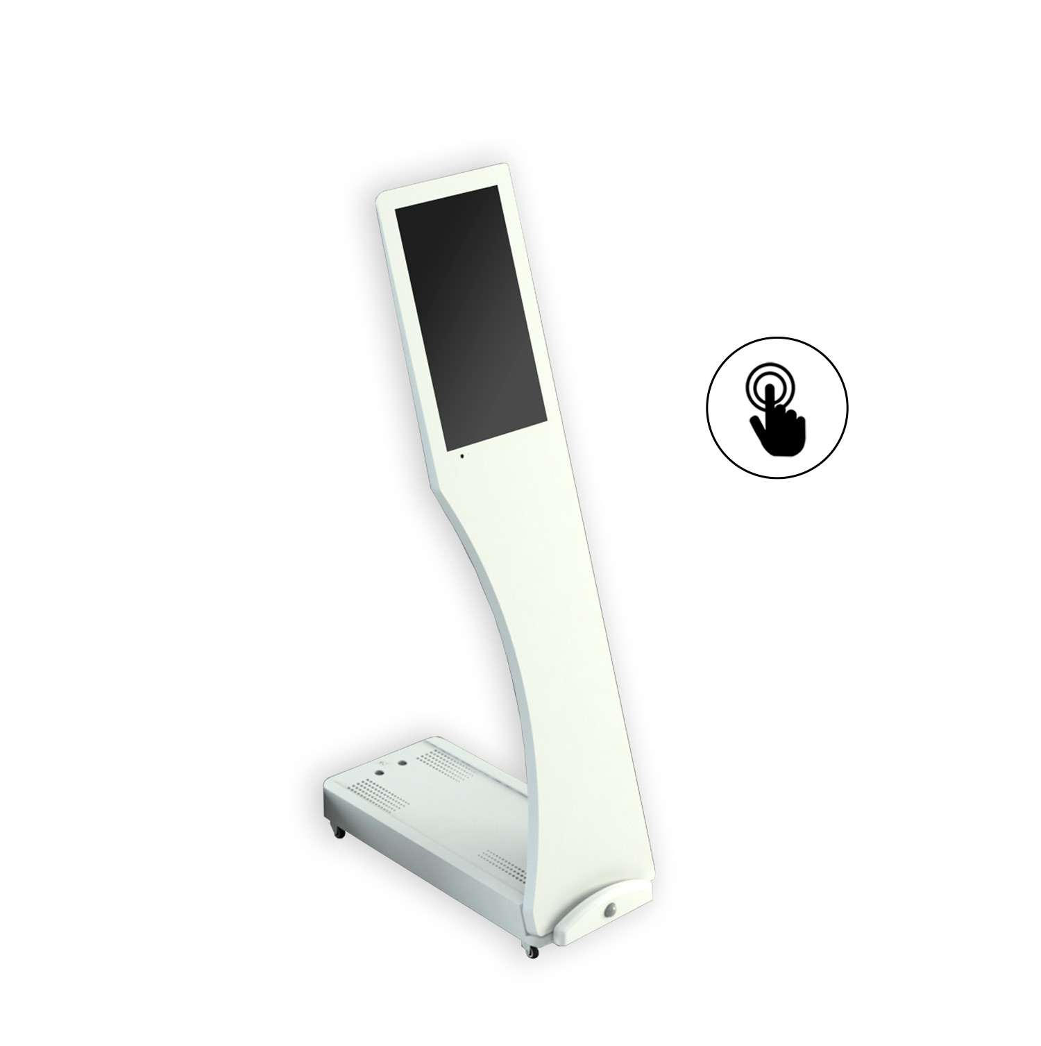 Mobil digital skylt 15,6 tum vit