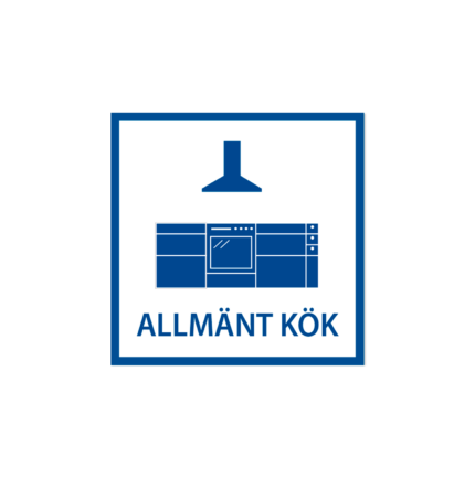 skylt allmänt kök