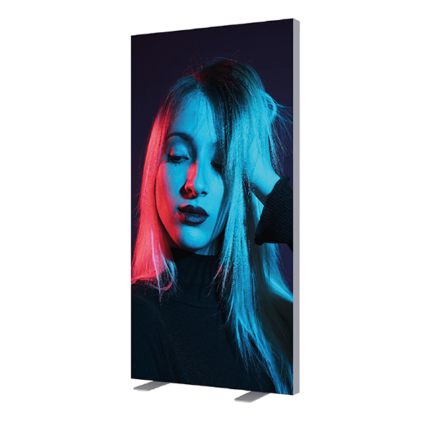 Ljuslåda Textile LED 1x2m